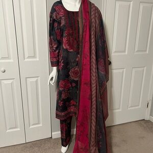 Floral Embroidered dress